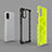 Silicone Transparent Frame Case Cover 360 Degrees AM1 for Samsung Galaxy A41