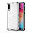 Silicone Transparent Frame Case Cover 360 Degrees AM1 for Samsung Galaxy A50