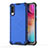 Silicone Transparent Frame Case Cover 360 Degrees AM1 for Samsung Galaxy A50