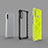 Silicone Transparent Frame Case Cover 360 Degrees AM1 for Samsung Galaxy A70E