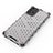 Silicone Transparent Frame Case Cover 360 Degrees AM1 for Samsung Galaxy A72 4G