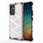 Silicone Transparent Frame Case Cover 360 Degrees AM1 for Samsung Galaxy Quantum2 5G