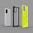 Silicone Transparent Frame Case Cover 360 Degrees AM1 for Samsung Galaxy S20 Plus