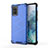 Silicone Transparent Frame Case Cover 360 Degrees AM1 for Samsung Galaxy S20 Plus