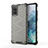 Silicone Transparent Frame Case Cover 360 Degrees AM1 for Samsung Galaxy S20 Plus