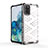 Silicone Transparent Frame Case Cover 360 Degrees AM1 for Samsung Galaxy S20 Plus