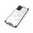 Silicone Transparent Frame Case Cover 360 Degrees AM1 for Samsung Galaxy S20 Plus
