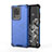 Silicone Transparent Frame Case Cover 360 Degrees AM1 for Samsung Galaxy S20 Ultra