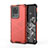 Silicone Transparent Frame Case Cover 360 Degrees AM1 for Samsung Galaxy S20 Ultra