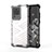 Silicone Transparent Frame Case Cover 360 Degrees AM1 for Samsung Galaxy S20 Ultra 5G