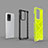 Silicone Transparent Frame Case Cover 360 Degrees AM1 for Samsung Galaxy S20 Ultra 5G