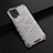 Silicone Transparent Frame Case Cover 360 Degrees AM1 for Vivo iQOO 7 5G