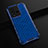 Silicone Transparent Frame Case Cover 360 Degrees AM1 for Vivo iQOO 9T 5G