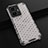 Silicone Transparent Frame Case Cover 360 Degrees AM1 for Vivo T1 4G