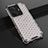 Silicone Transparent Frame Case Cover 360 Degrees AM1 for Vivo T1 Pro 5G