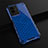 Silicone Transparent Frame Case Cover 360 Degrees AM1 for Vivo T2x 5G