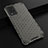 Silicone Transparent Frame Case Cover 360 Degrees AM1 for Vivo V21 5G