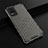 Silicone Transparent Frame Case Cover 360 Degrees AM1 for Vivo V21e 4G