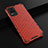 Silicone Transparent Frame Case Cover 360 Degrees AM1 for Vivo V21e 4G