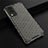 Silicone Transparent Frame Case Cover 360 Degrees AM1 for Vivo V21e 5G