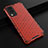 Silicone Transparent Frame Case Cover 360 Degrees AM1 for Vivo V21e 5G