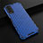 Silicone Transparent Frame Case Cover 360 Degrees AM1 for Vivo Y11s