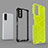 Silicone Transparent Frame Case Cover 360 Degrees AM1 for Vivo Y12A