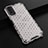 Silicone Transparent Frame Case Cover 360 Degrees AM1 for Vivo Y12A