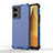 Silicone Transparent Frame Case Cover 360 Degrees AM1 for Vivo Y16