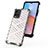 Silicone Transparent Frame Case Cover 360 Degrees AM1 for Vivo Y21a