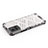 Silicone Transparent Frame Case Cover 360 Degrees AM1 for Vivo Y32 4G