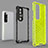 Silicone Transparent Frame Case Cover 360 Degrees AM1 for Xiaomi Mi 10S 5G