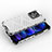 Silicone Transparent Frame Case Cover 360 Degrees AM1 for Xiaomi Mi 13 5G