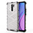 Silicone Transparent Frame Case Cover 360 Degrees AM1 for Xiaomi Poco M2