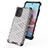 Silicone Transparent Frame Case Cover 360 Degrees AM1 for Xiaomi Poco M5S