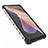 Silicone Transparent Frame Case Cover 360 Degrees AM1 for Xiaomi Poco X4 NFC