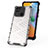 Silicone Transparent Frame Case Cover 360 Degrees AM1 for Xiaomi Redmi 10 Power