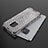 Silicone Transparent Frame Case Cover 360 Degrees AM1 for Xiaomi Redmi 10X 5G