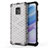 Silicone Transparent Frame Case Cover 360 Degrees AM1 for Xiaomi Redmi 10X 5G