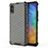 Silicone Transparent Frame Case Cover 360 Degrees AM1 for Xiaomi Redmi 9A