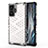 Silicone Transparent Frame Case Cover 360 Degrees AM1 for Xiaomi Redmi K50 Gaming 5G