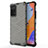 Silicone Transparent Frame Case Cover 360 Degrees AM1 for Xiaomi Redmi Note 11 Pro 4G