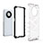 Silicone Transparent Frame Case Cover 360 Degrees AM2 for Huawei Enjoy 50 Pro