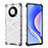 Silicone Transparent Frame Case Cover 360 Degrees AM2 for Huawei Enjoy 50 Pro