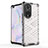 Silicone Transparent Frame Case Cover 360 Degrees AM2 for Huawei Honor 50 Pro 5G