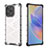 Silicone Transparent Frame Case Cover 360 Degrees AM2 for Huawei Honor 60 SE 5G