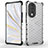 Silicone Transparent Frame Case Cover 360 Degrees AM2 for Huawei Honor 80 5G