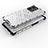 Silicone Transparent Frame Case Cover 360 Degrees AM2 for Huawei Honor 80 SE 5G