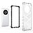 Silicone Transparent Frame Case Cover 360 Degrees AM2 for Huawei Honor Magic4 5G