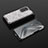 Silicone Transparent Frame Case Cover 360 Degrees AM2 for Huawei Honor V40 5G